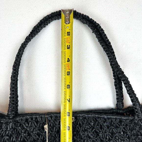 Florabella Baie Beach Tote Bag Rafia Natural Resort NWT - Picture 7 of 8